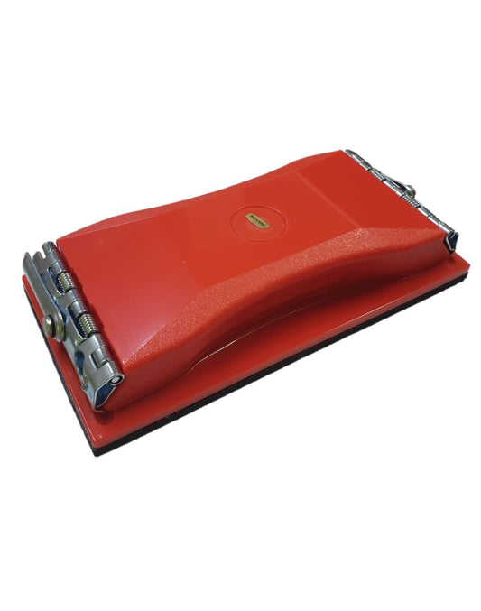 115mm x 215mm Orange Hand Block w/Clips