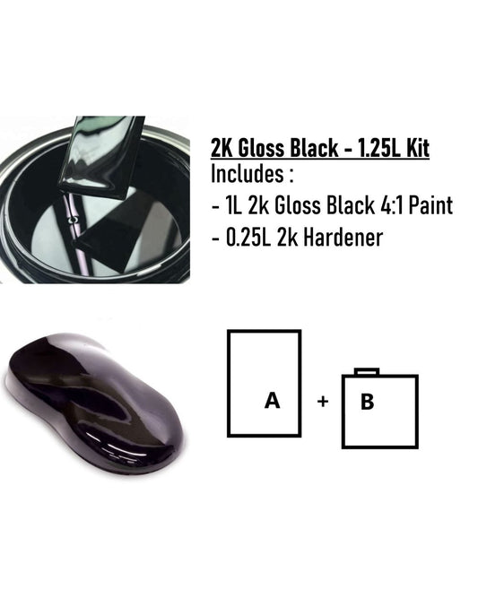 PLAN 4:1 2K Black 1L Kit FS-400-1