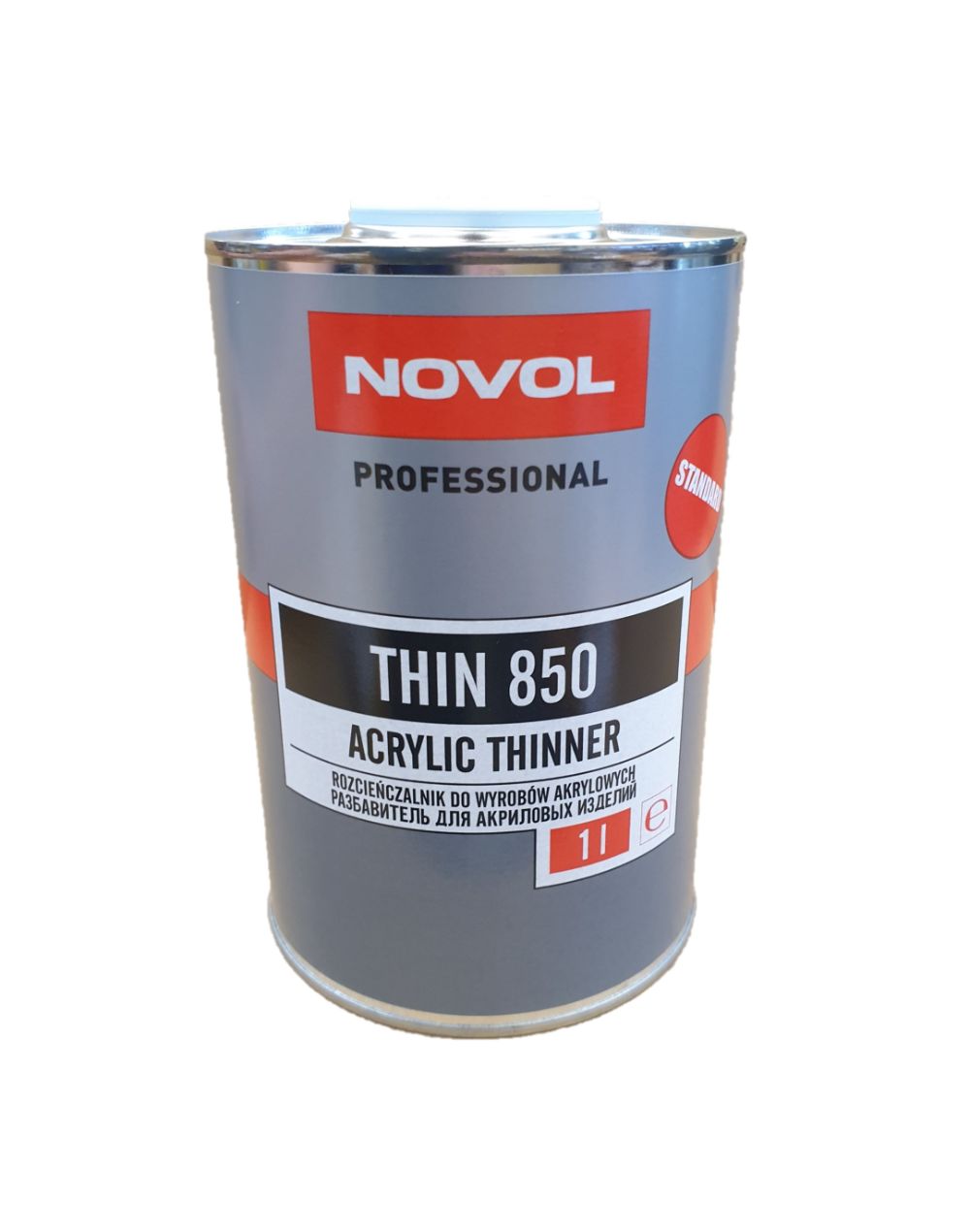 Novol Thin 850 for Acrylic Products - 1L– Premier Panelbeating Supplies Ltd