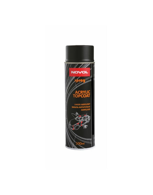 Novol Gloss Black Spray Aerosol - 500ml Novol