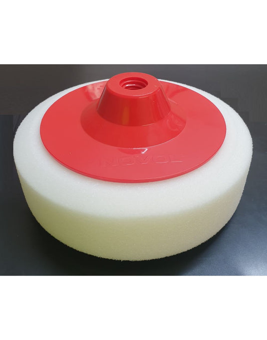 NOVOL Quattro - M14 150mm White Polishing Head