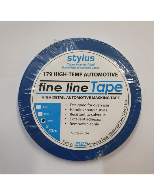 Stylus Fine Line Tape - 12mm x 33m