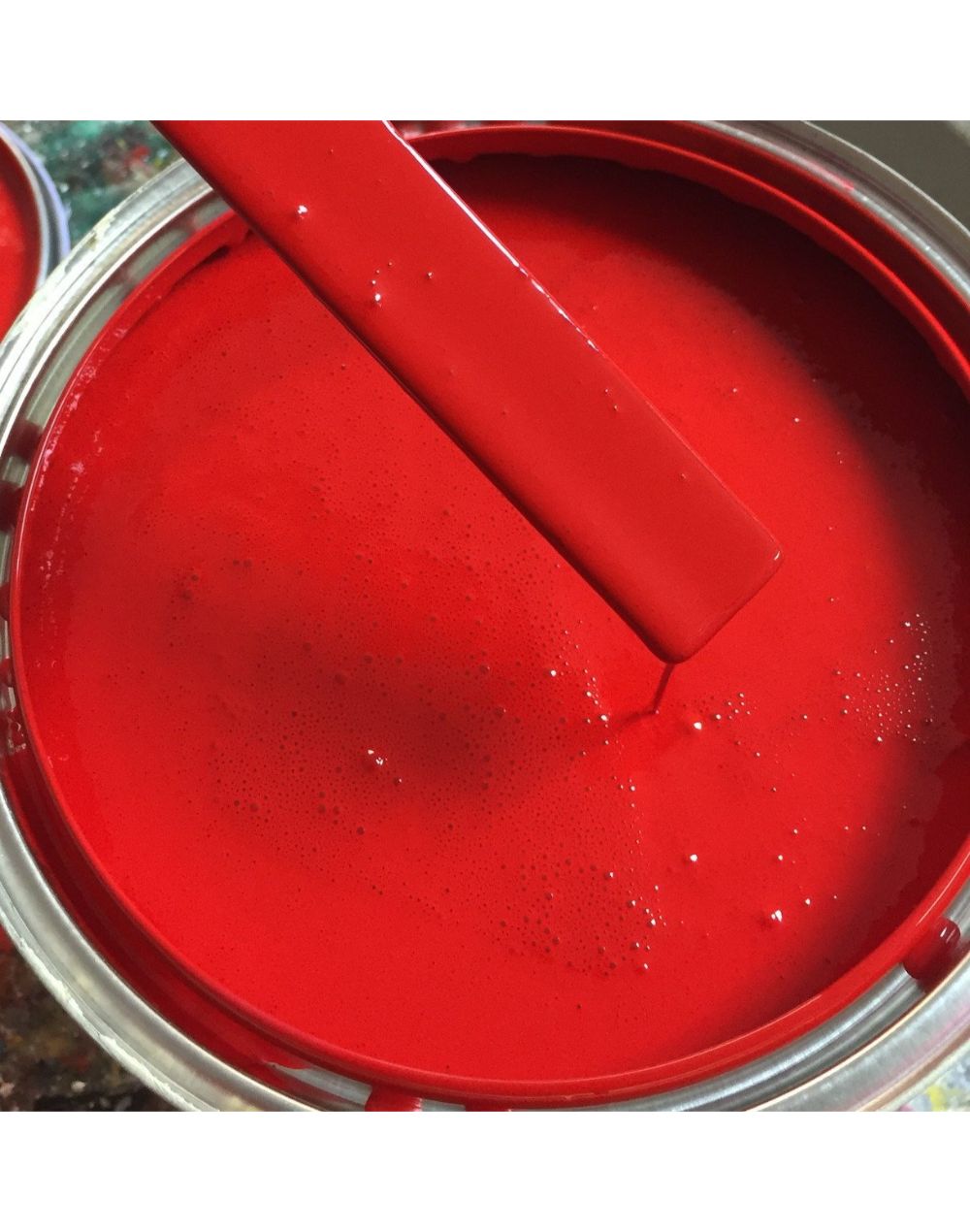 5L High Gloss 2K Brilliant Red Car Paint FS 50 4