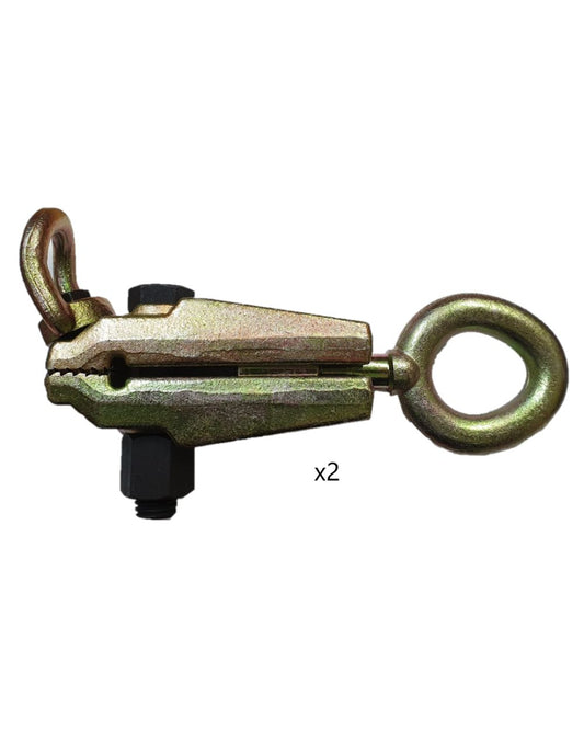 Pulling Clamps - 2 Pack - Angled Pull