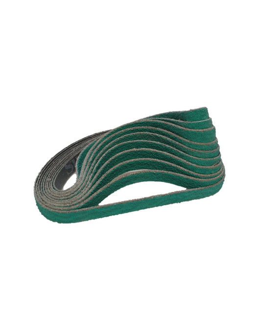 10mm Sanding Belts - P100 Zirconia (x10)