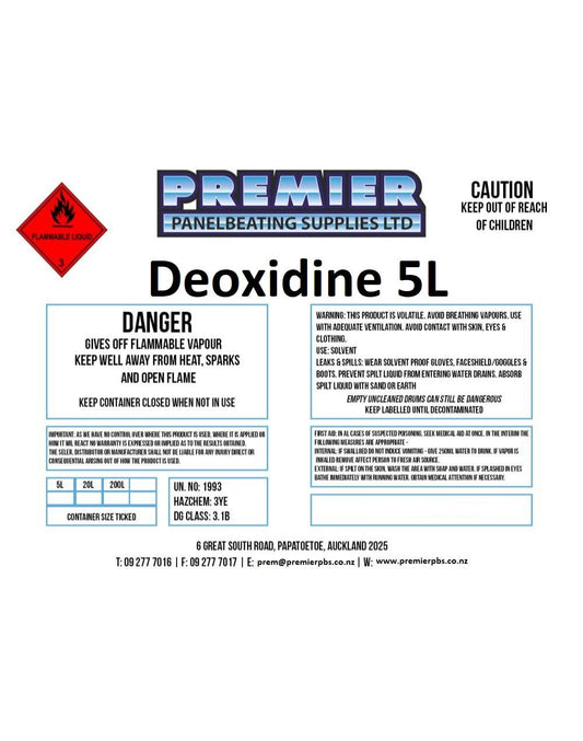 MetalBrite/Deoxidine 5L - Metal Conditioner