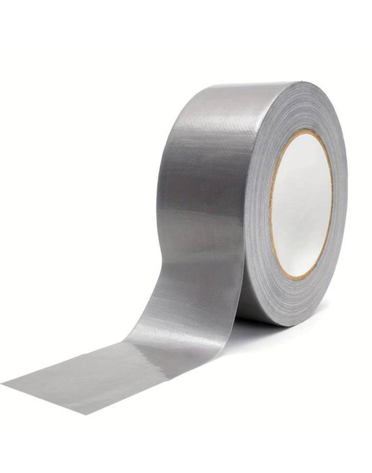 Heavy Duty Silver Cloth Tape - 48mm x 30m (Duct Tape)