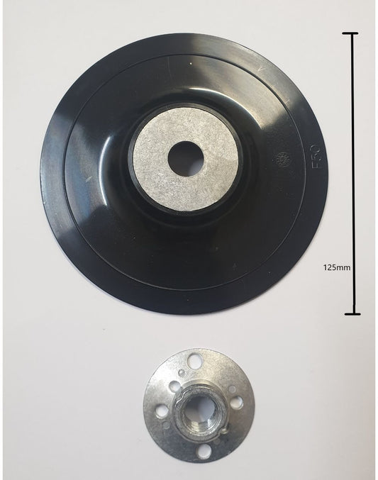 125mm Fibre Disc Back Up Pad - M14 Thread