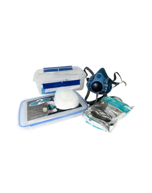 Iwata 2-Spray Half Mask Respirator Kit