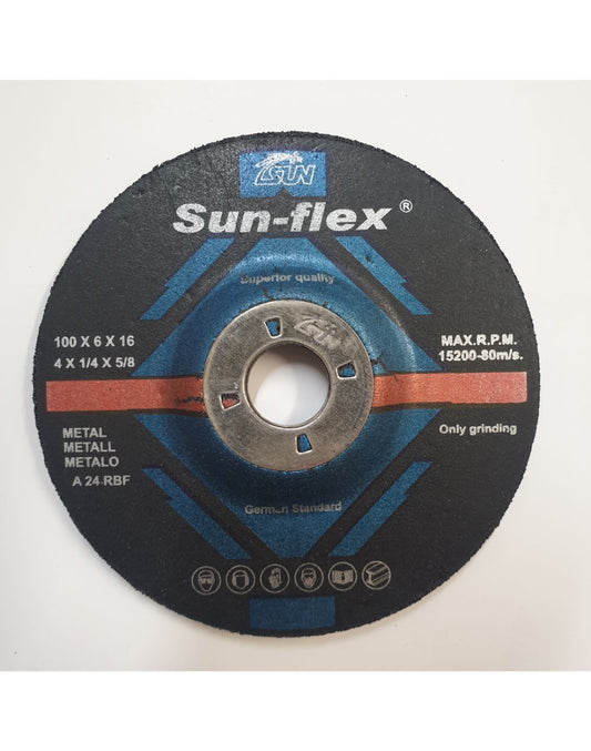 Reinforced Grinding Disc 100x6x16