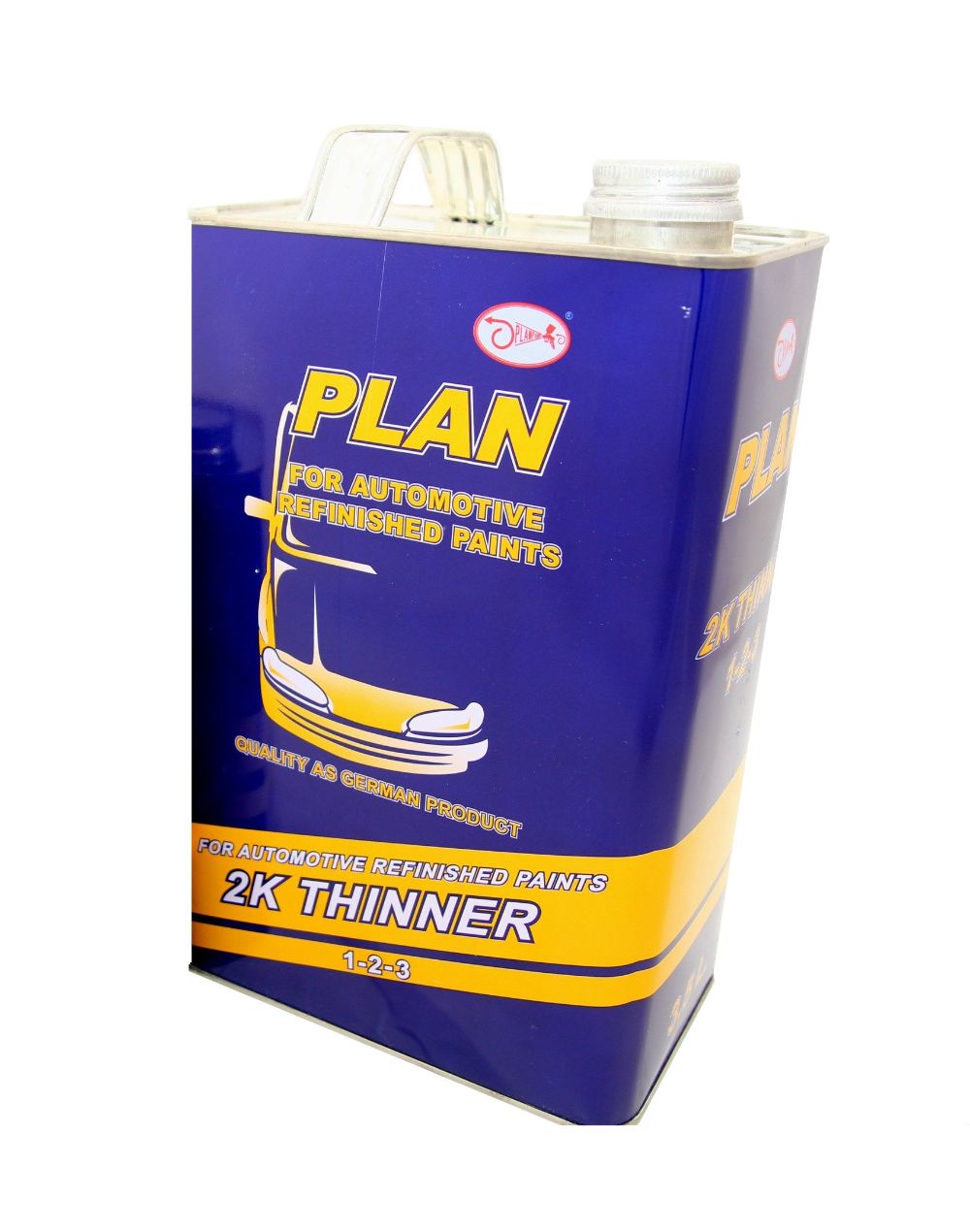 2k Reducer PLAN 1L 2K Thinner / Reducer - Normal– Premier Panelbeating Supplies Ltd