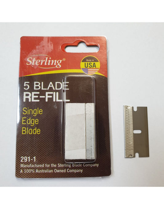 Sterling Single Edge Blade (x5)