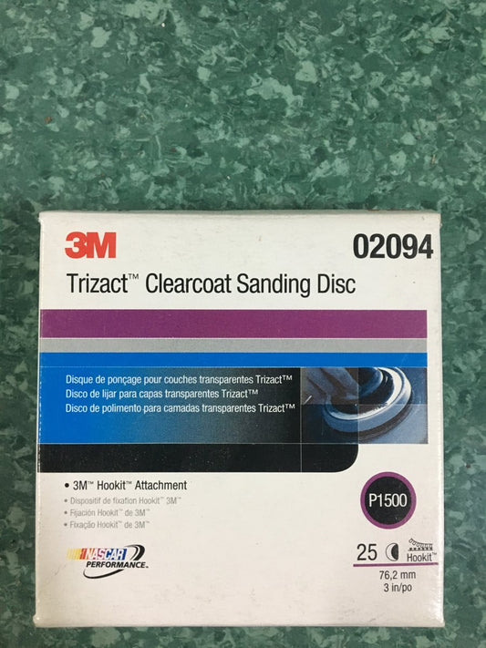 3M Trizact Foam Disc 76mm P1500