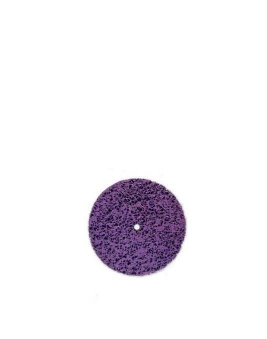 Purple Clean Strip Wheel - 100mm - Centre Hole