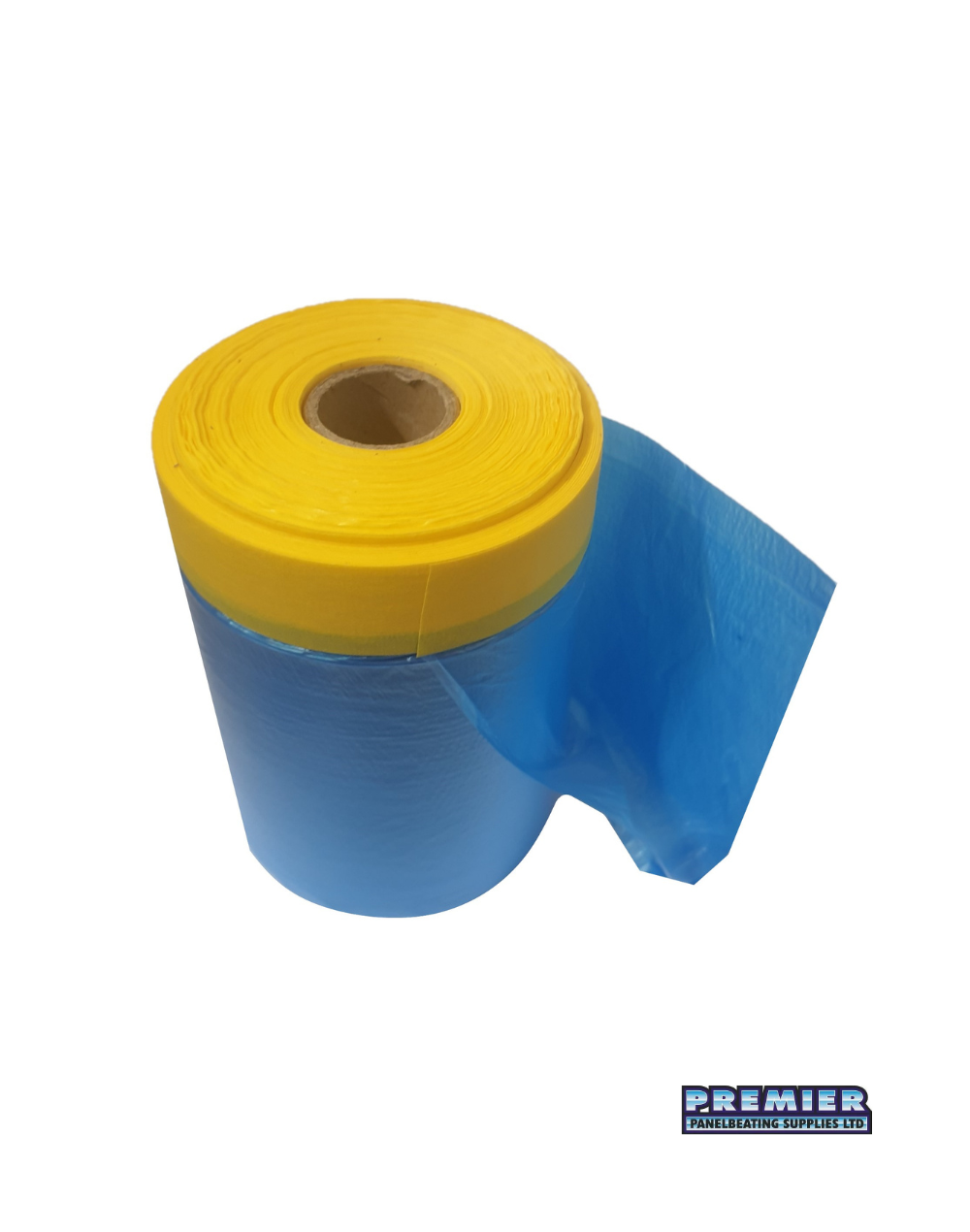 Pre-Taped Masking Film - Blue 550mm (33M)