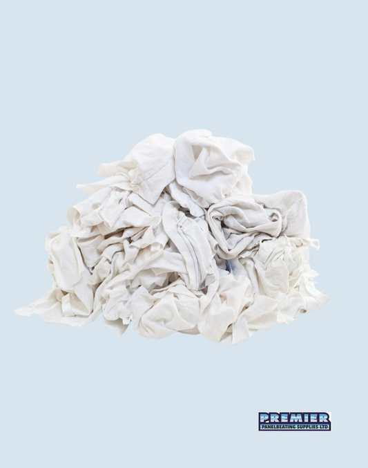 10KG White Cleaning Rags– Premier Panelbeating Supplies Ltd