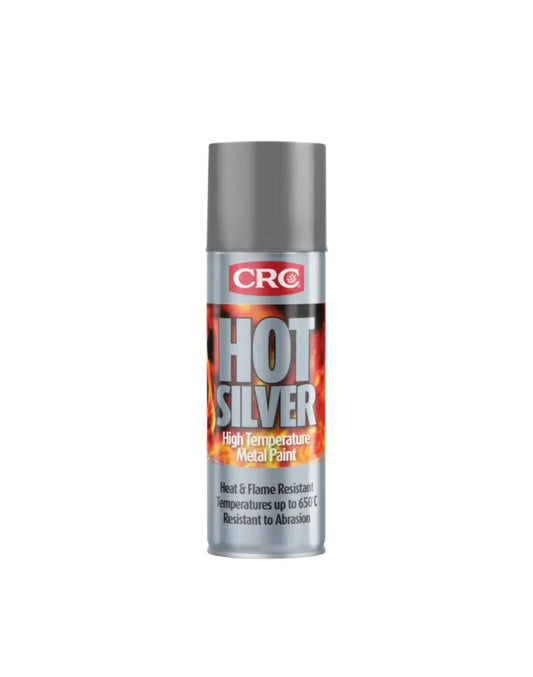 CRC Hot Black High Temperature Silver Spray (400ml)