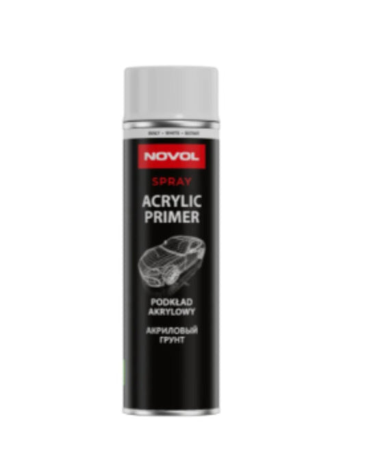 Novol 500ml 1K Primer Filler Spray - Grey